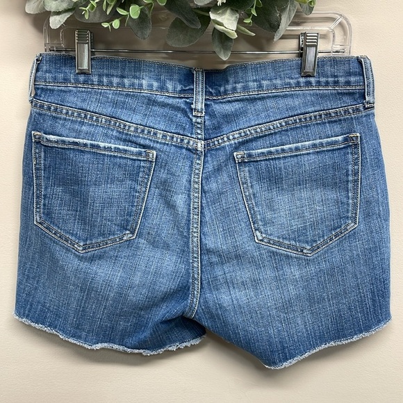 Old Navy Denim Jean Shorts Frayed Hem 10 - Picture 4 of 15